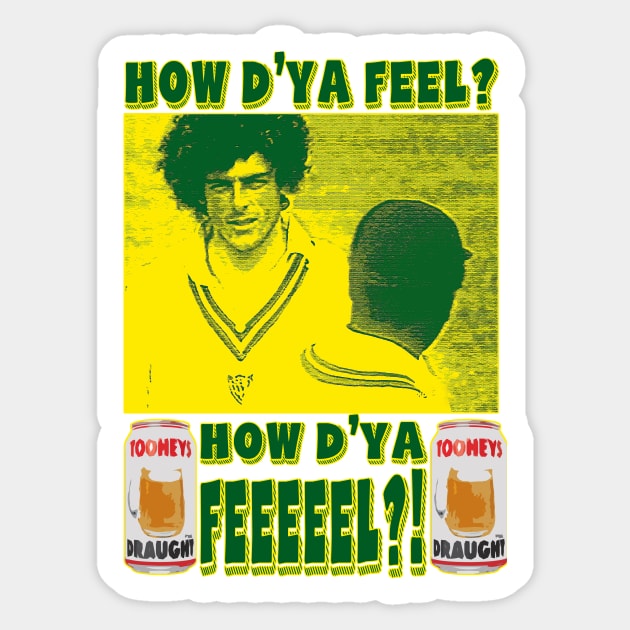 OG CRICKET - Mike Whitney - HOW DO YA FEEL?! Sticker by OG Ballers